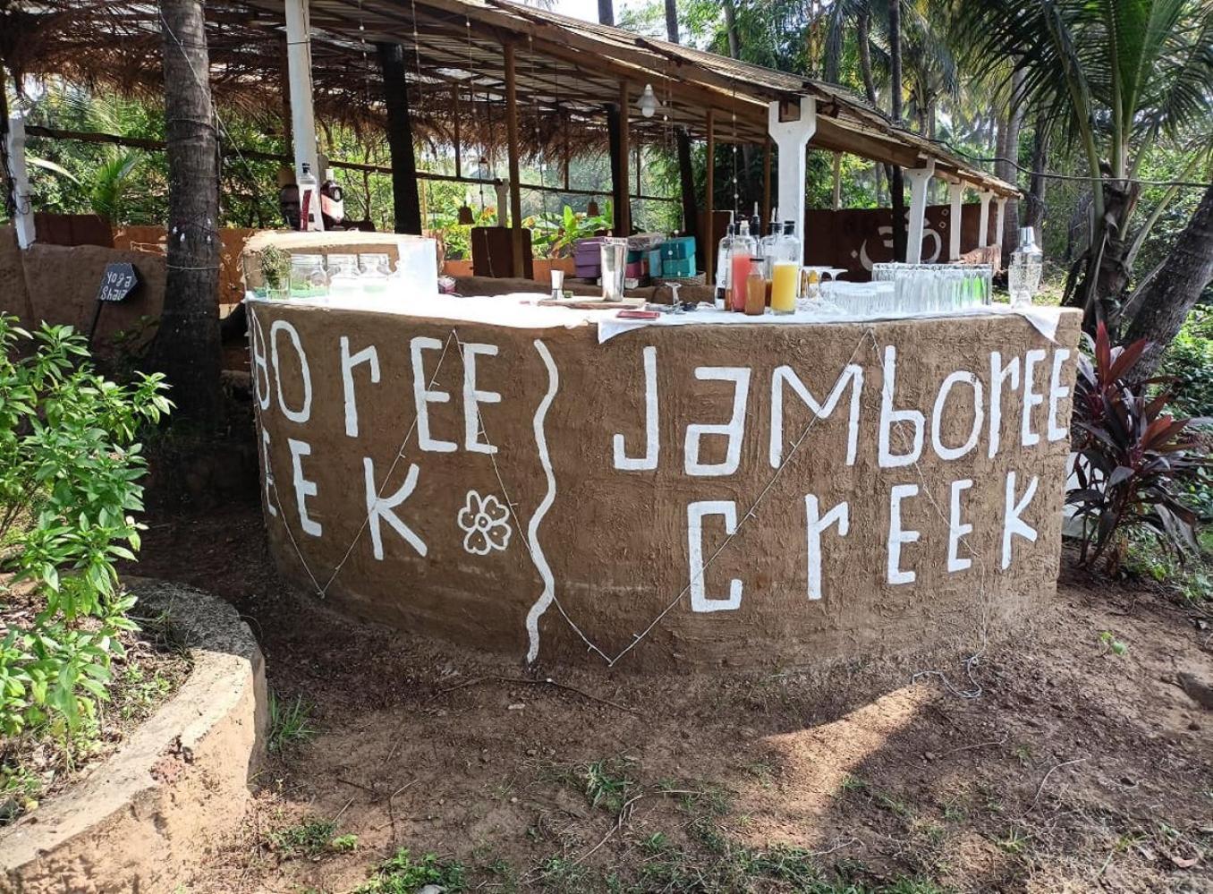 Jamboree Creek Yoga Mandrem Ngoại thất bức ảnh